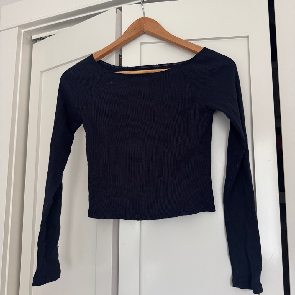 Brandy Melville Black Long Sleeve Tee